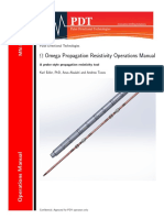 Omega Propagation Resistivity Operations Manual: Pulse Directional Technologies
