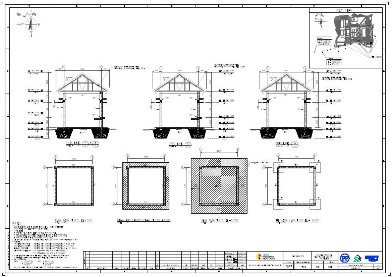 1-000-C-0007-01 Concrete Structure Security Post Plan and Section - Ifa ...