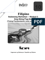 Fil10 Q2 Mod3 Ang-Aking-Pagibig Masalta-Edited
