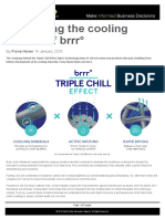 Amplifying The Cooling Effects of BRRR