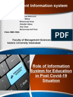 Management Information System: Faculty of Management Sciences International