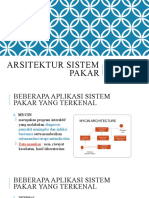 Slide INF523 Pertemuan 3 Arsitektur Sistem Pakar