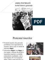 Protestul Tinerei Generații - Proiect ISTORIE (Clasa a VII-A)