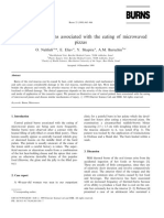 (Nahlieli Et Al., 1998) Central Palatal Burns Associated With The Eating of Microwaved Pizzas