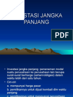 INVESTASI JANGKA PANJANG