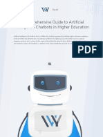 A Comprehensive Guide To Artificial Intelligence Chatbots in Higher Education