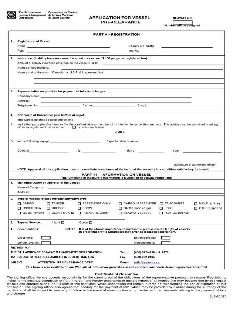 07 PreClearance Form PDF Insurance Private Law