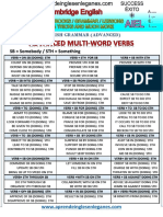 Advanced Multi-word Verbs