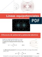 Líneas equipotenciales y potencial eléctrico