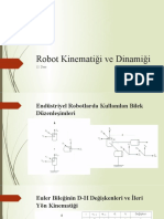 Robot Kinematiği Ve Dinamiği Ders 13 02.06.2021