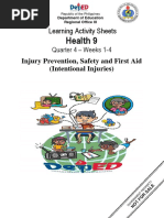 Health 9: Learning Activity Sheets