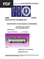 Dire Dawa Intitute of Technology: Department of Mechanical Engineering