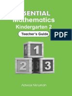 Essential Mathematics Kindergarten 2 Teachers Guide 9789988897635