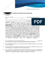 Contrato de Servicios