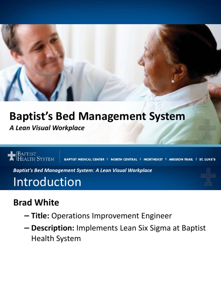 Baptist's Bed Management System A Lean Visual Workplace PDF