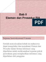 2 Elemen Dan Prosedur Sia