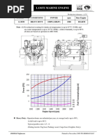 L136Ti Marine Engine: Model Conditions Power RPM Base Engine L136TI Heavy Duty 230PS (169kW) 2200 D1146TI