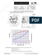 L136Ti Marine Engine: Model Conditions Power RPM Base Engine L136TI Heavy Duty 230PS (169kW) 2200 D1146TI