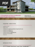 A Presentation On Revit Architecture: (Software Training)