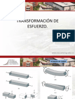 Análisis de esfuerzos y transformación de Mohr