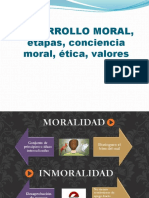 Desarrollo Moral, Etapas, Conciencia Moral, Ética, Valores