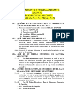 6. Derecho Mercantil, Derecho Procesal Mercantil s13 a s18