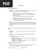 Apostila de Estatística