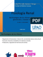 TEORIA 9 - Función Glomerular y Tubular Renal