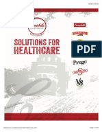 Campbell's Solutions for Healthcare