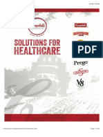 Campbell's Solutions For Healthcare