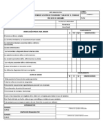 Formato - Inspección - Andamio.