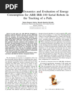 Kinematics, Dynamics and Evaluation of Energy Consumption For ABB IRB-140 Serial Robots in The Tracking of A Path