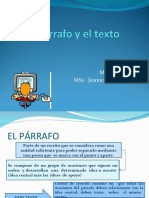 Tipos de Parrafo