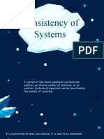 Consistency of Systems