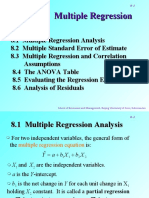 Chapter 8 Multiple Regression