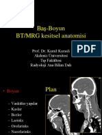 Bas Boyun BTMRG Kesitsel Anatomisi#Kamil Karaali