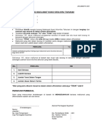 Borang Maklumat Kunci Kira-Kira Tahunan BMB F1 2021