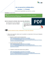 Semana 1 - Ficha 1 Proporcionalidad