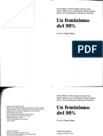 Un Feminismo Del 99% - Alabao - Cadahla - Cano - Castejon - Adelantado - Llaguno - Gil - Montero - Serra - Vila