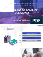 SEMANA 01 Toma de Decisiones