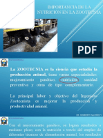 Importancia de La Nutrición en La Zootecnia - PPT 1