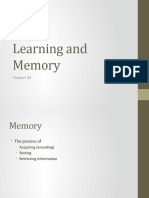 Learning and Memory