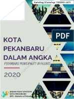 Kota Pekanbaru Dalam Angka 2020