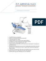 Unidad Odontologica Importada