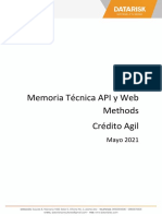 Memoria Tecnica API