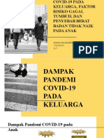 Dampak Pandemi, Faktor Risiko Gagal Tumbuh, Penyebab BB Tidak Naik