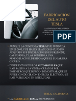 Fabricacion Del Auto Tesla