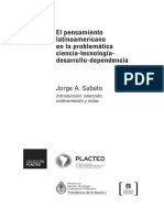 El Pensamiento Latinoamericano Cientifico Tecnologico - Jorge Sabato y Amilcar Herrera