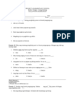 Esp Activity Sheet Grade 2 | PDF