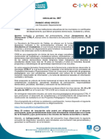 Circular 067 de 2021